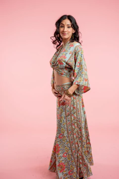 TOP CON MANGAS METIS CELESTE