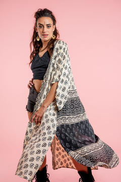 KIMONO KRISHNA BLOCK PRINT