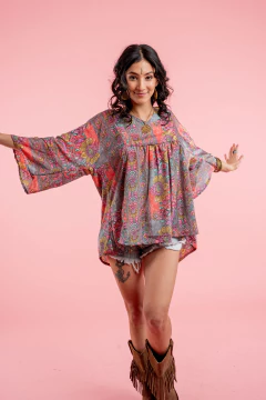BLUSA GLORIA ROSA - Milega
