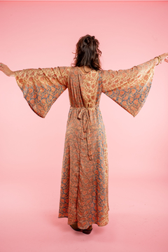 VESTIDO LARGO SARASWATI GOLD - Milega