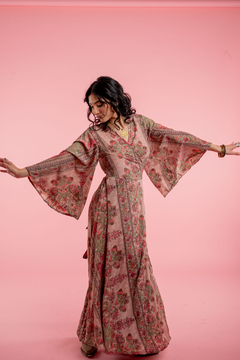 VESTIDO LARGO SARASWATI ROSA en internet