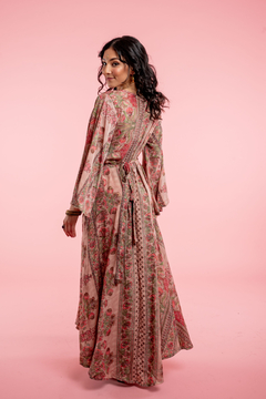 VESTIDO LARGO SARASWATI ROSA - comprar online