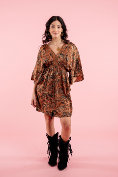 VESTIDO CORTO DEVI COBRIZO - Milega