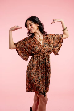 VESTIDO CORTO DEVI COBRIZO en internet