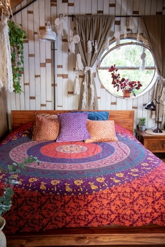 Covers psy mandalas 2 plazas violeta