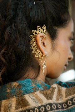 APLIQUE PLUMAS DORADAS - comprar online