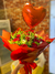 Buquê de 12 rosas vermelhas + Balão de coração