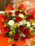Buquê misto de 24 rosas