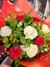 Buquê misto de 08 Rosas - Floricultura Flores da Ilha
