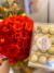 Buquê de 36 rosas vermelhas + Ferrero Rocher 12 und