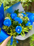 Buquê de 06 Rosas Azuis - comprar online