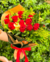 Buquê de 20 rosas vermelhas