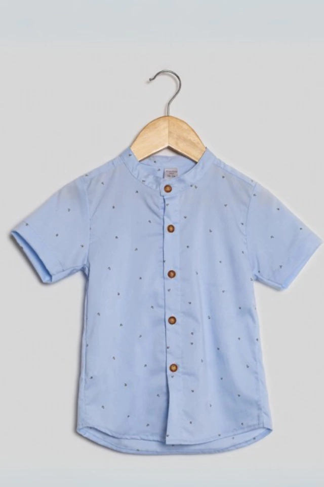 Camisa cuello Mao Eros