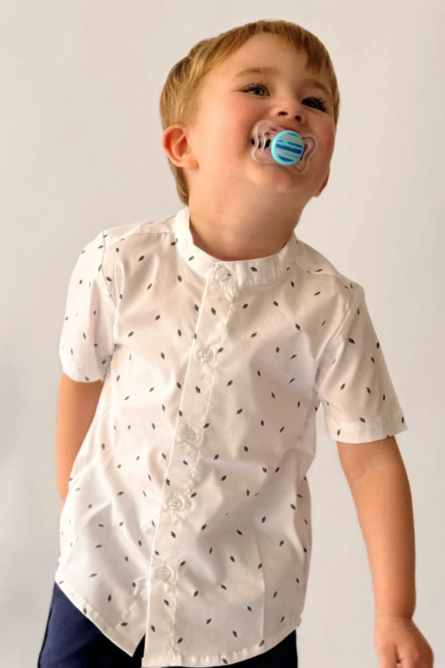 Body camisa cuello Mao Leon — imagen 5
