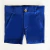 Bermuda gabardina Azul Francia - comprar online