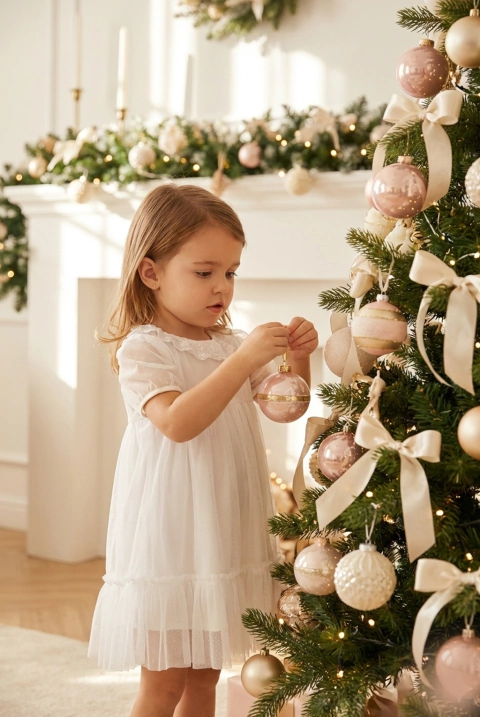 Vestido de Tul Aretha Blanco - comprar online