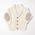 Cardigan Hilo Pitucones Crudo - Art. 2041