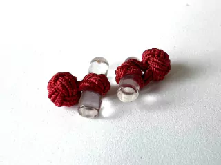 SILK ACRYLIC CUFF. - LONDON TIE