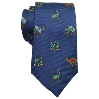 SILK PREMIUM JACQUARD NECKTIE ( 29) AZUL - comprar online