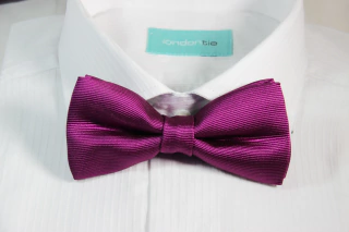 SOLID TWILL BOWTIE - 12CM ( M1) -