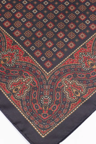 WINDSOR FOULARD AZUL MARINO