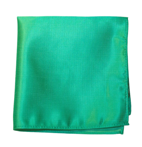 SOLID TWILL HANKY - ESMERALDA