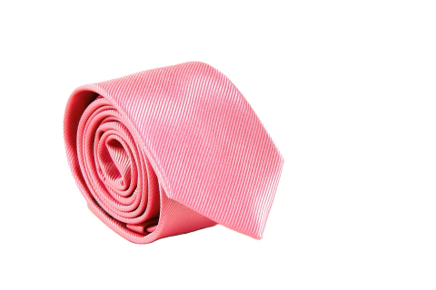 SOLID TWILL TIE - ROSA 7CM ( 56 )