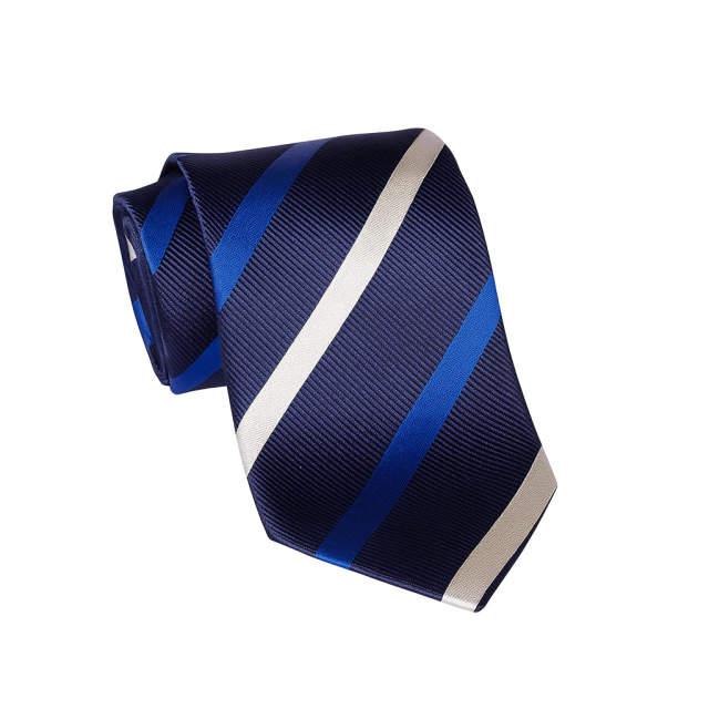CORBATA TRES VIAS AZUL - PALA 5.5 CM - comprar online