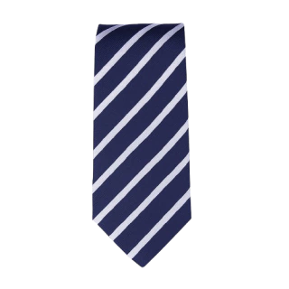 CORBATA ZEBRA CROSSING BLANCA - PALA 7 CM / (15) - comprar online