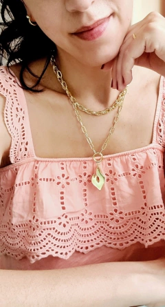 Collar FIRE GOLD - ConSalxmayor Accesorios