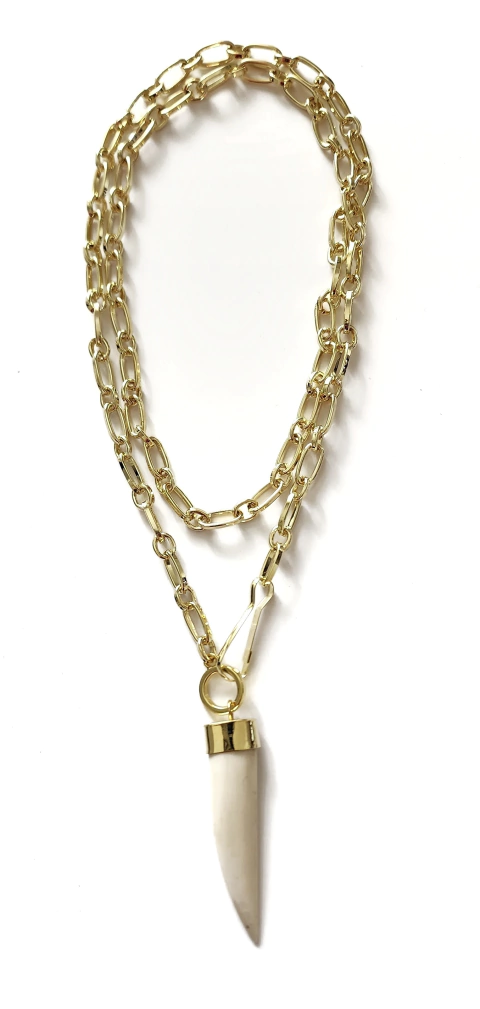 Collar GALLIANO BLANCO