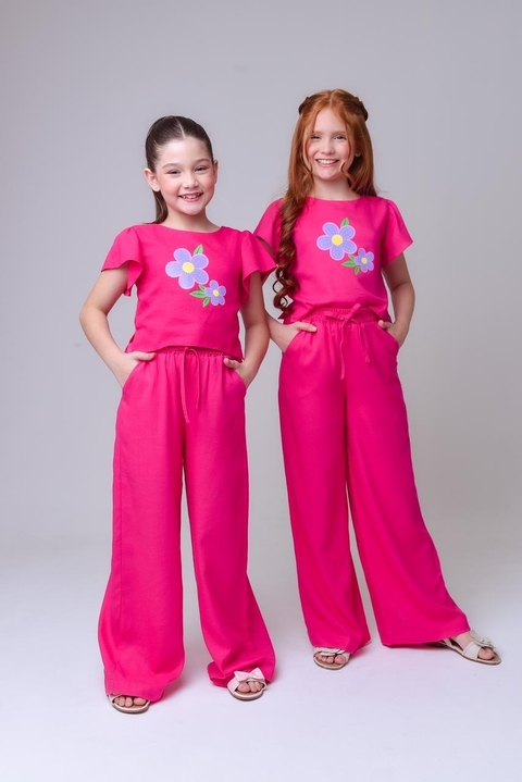 CONJUNTO CALÇA LARA PINK - comprar online
