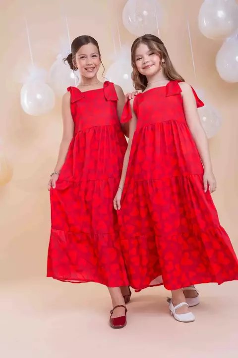 VESTIDO LAUREN CORAÇÕES - comprar online