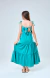 Vestido Brisa Turquesa - Manuca para Meninas - Moda para Meninas 