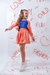 Conjunto Bomber NY LARANJA/AZUL - loja online