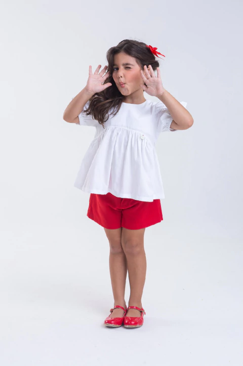 CONJUNTO SHORT PALOMA BRANCO - comprar online