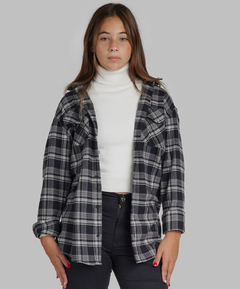 Camisa Joss Negro-Gris - comprar online