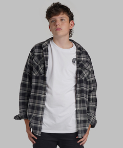 Camisa Joss Negro-Gris