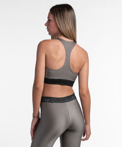 Top Cleo Plateado - tienda online