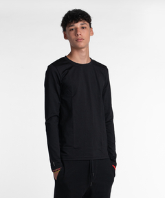 Remera Smith Negra Térmica