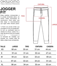 Jogger Fit Rústico Marino - Okiwama :: Tienda online 