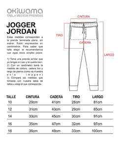 Imagen de Jogger Jordan Rústico Negro