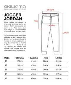 Jogger Jordan Rústico Marino - Okiwama :: Tienda online 