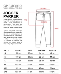 Jogger Parker Rústico Negro en internet