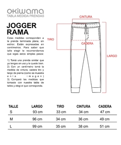 Jogger Rama Frisa Marino - Okiwama :: Tienda online 