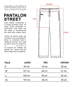 Pantalón Street Negro - Okiwama :: Tienda online 