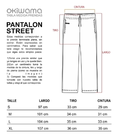 Pantalón Street Negro - Okiwama :: Tienda online 