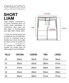 Short Liam Gris Melange - tienda online