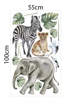 Arcoiris y corazones 55x95cm - (copia) - comprar online