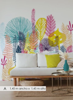 ABSTRACT WILD FLOWERS